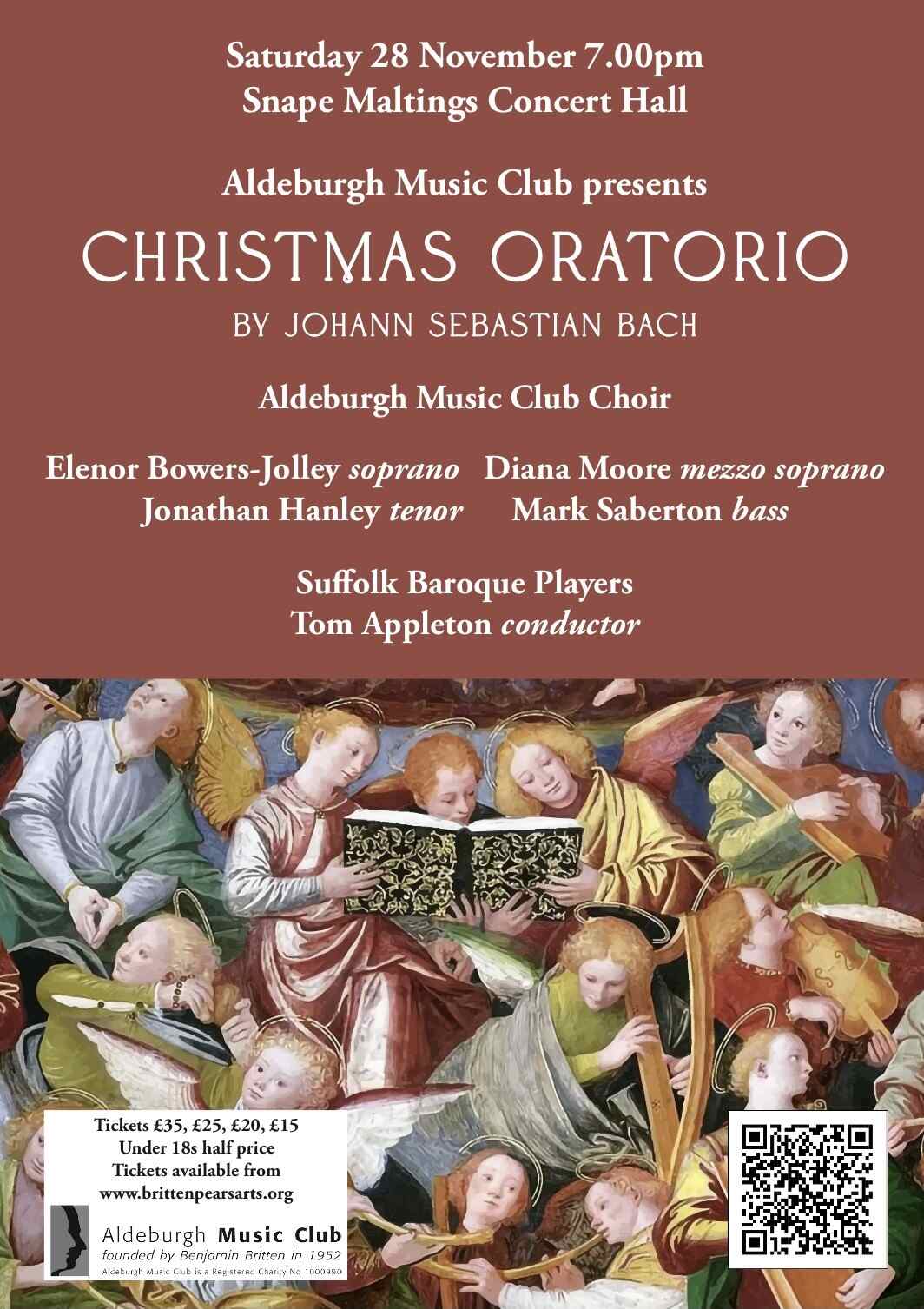 Christmas Oratorio by J S Bach